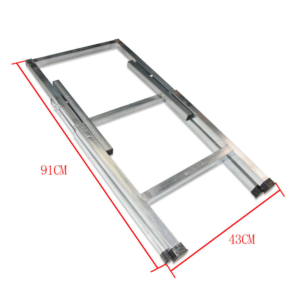  Archery Folding Target Steel Stand Straw Board Bracket Frame Rack Bow Shooting